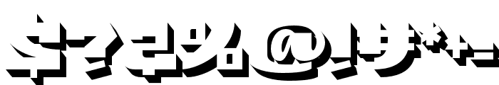 Manbokun Extrude Regular Font OTHER CHARS