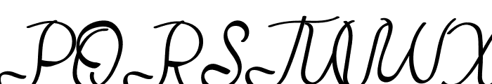 Mancester Font UPPERCASE
