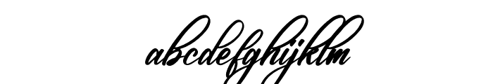 Manchester Signature Italic Font LOWERCASE