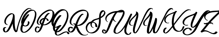 Manchester Signature Font UPPERCASE