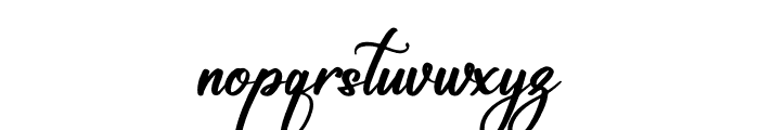 Manchester Signature Font LOWERCASE