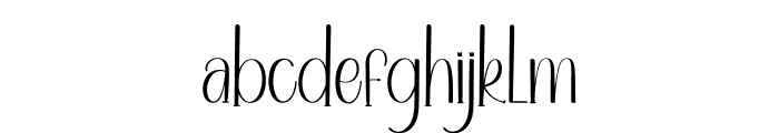 Mandala Handwriting Font LOWERCASE