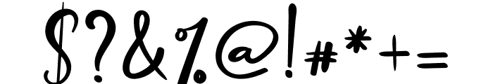 Mandala Signature Font OTHER CHARS