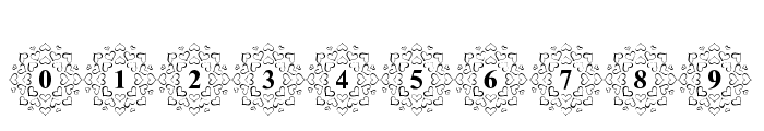 Mandalova Monogram Regular Font OTHER CHARS
