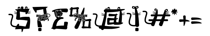 Mandarin Mantis Lion Font OTHER CHARS