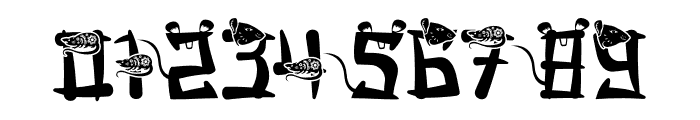 Mandarin Mantis Mouse Font OTHER CHARS