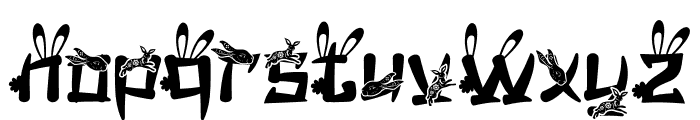 Mandarin Mantis Rabbit Font LOWERCASE