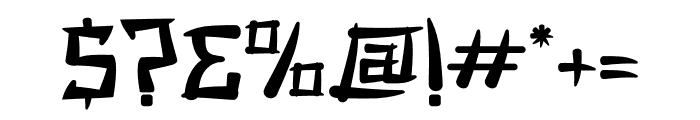 Mandarin Mantis Font OTHER CHARS