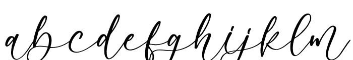 Manella Symone Italic Font LOWERCASE