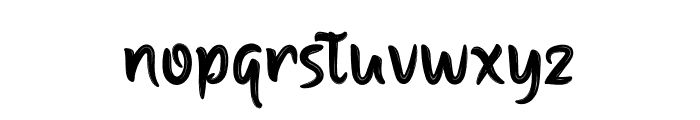 Manful Font LOWERCASE