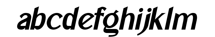 Mangata Bold Italic Font LOWERCASE