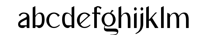 Mangata-ExtraLight Font LOWERCASE