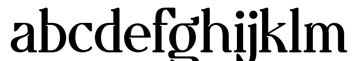 MangoRegular Font LOWERCASE