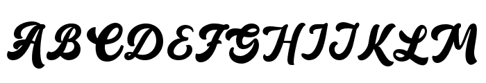 Mangola-Regular Font UPPERCASE