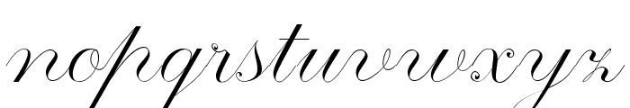 ManhattanCalligraphy Font LOWERCASE