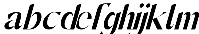 Manifest Creativity Light Italic Font LOWERCASE