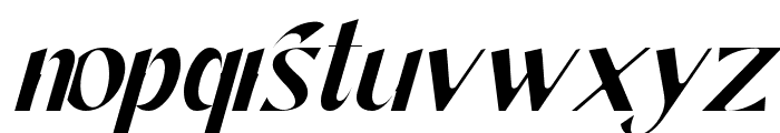 Manifest Creativity Light Italic Font LOWERCASE
