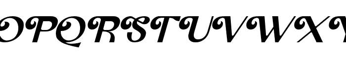 Manifest Creativity Regular Italic Font UPPERCASE