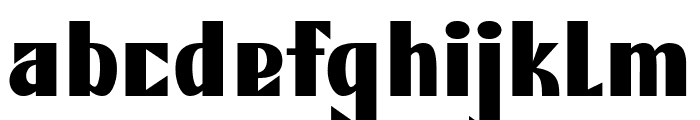 Manifest Font LOWERCASE