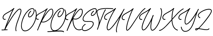 Manifestly-Regular Font UPPERCASE