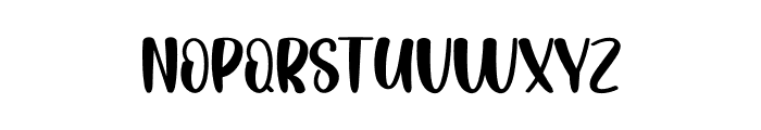 Mannequin Font LOWERCASE