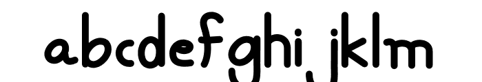Mansha Font MG Font LOWERCASE