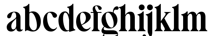 Manshera Romika Regular Font LOWERCASE