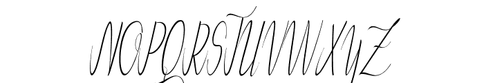 Mantan script Font UPPERCASE