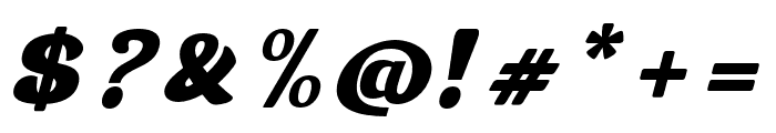 Mantana-Italic Font OTHER CHARS