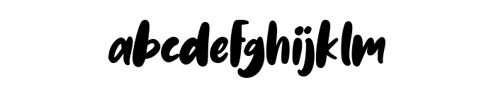 Manthul-Regular Font LOWERCASE