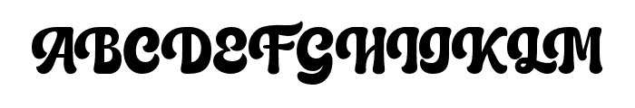 Mantige-Regular Font UPPERCASE