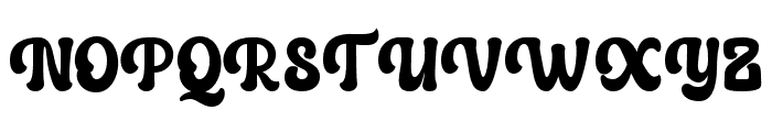 Mantige-Regular Font UPPERCASE