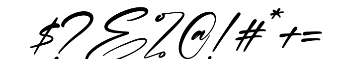 Mantilda Italic Font OTHER CHARS