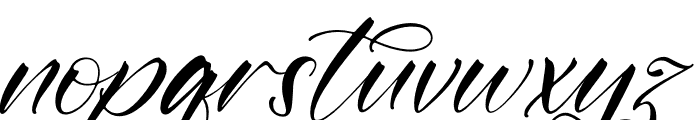 Manttera Italic Font LOWERCASE