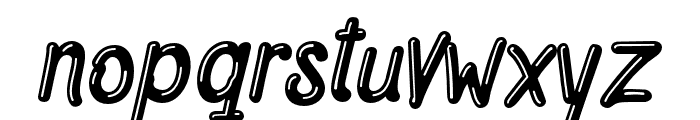 Manttiss-Inline Font LOWERCASE