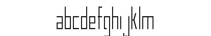 Manurewah-Regular Font LOWERCASE