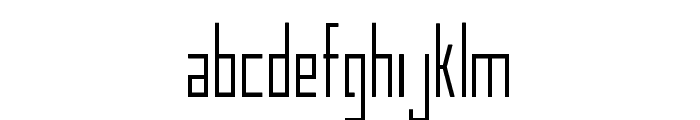 Manurewah-SemiBold Font LOWERCASE