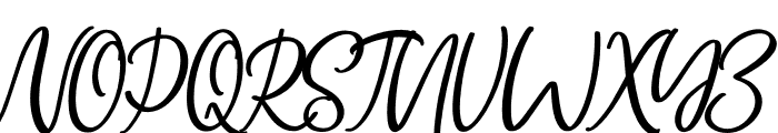 Manwhile Font UPPERCASE