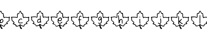 Maples Regular Font LOWERCASE
