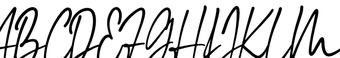 Maradona Signature Font UPPERCASE