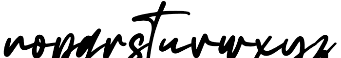 Maradona Signature Font LOWERCASE