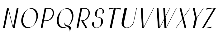 Marbella Italic Font LOWERCASE