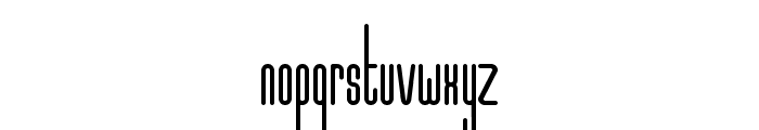 Marbellya Bold Font LOWERCASE