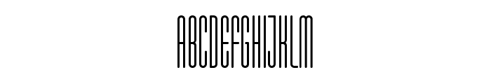 Marbellya Condensed Font UPPERCASE