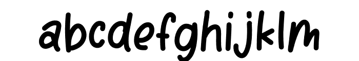 MarbleCake Font LOWERCASE