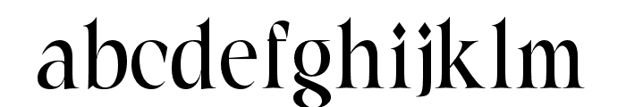 Marbley-Regular Font LOWERCASE