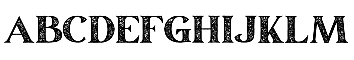 March Rough Font UPPERCASE