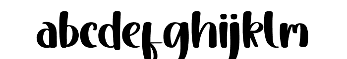 March Vibes Font LOWERCASE