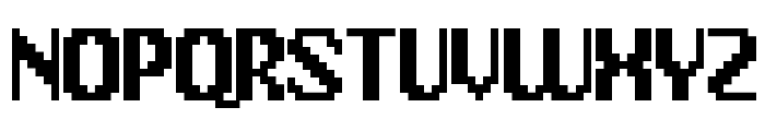 MarchWotto-Regular Font UPPERCASE