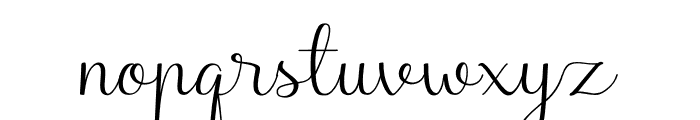 Marchie Font LOWERCASE